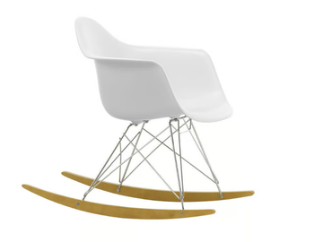 VITRA - RAR SEA WHITE - Rocking polypropylene chair with armrests by In Stock - view 3